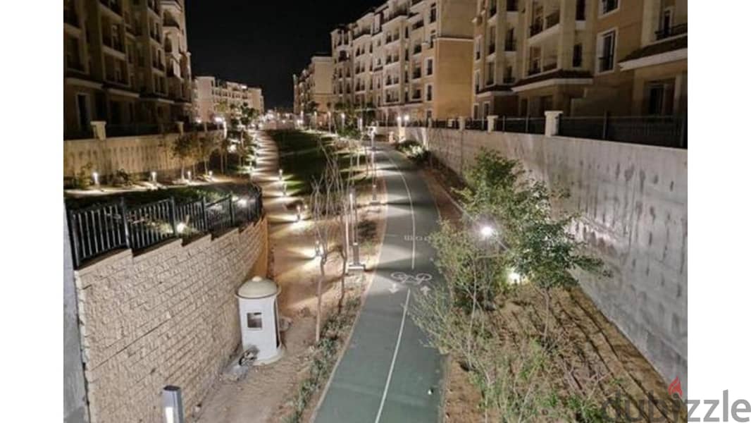 3Bed Apartment in the largest Crystal Lagoons in sarai Mostakbal New Cairo 40