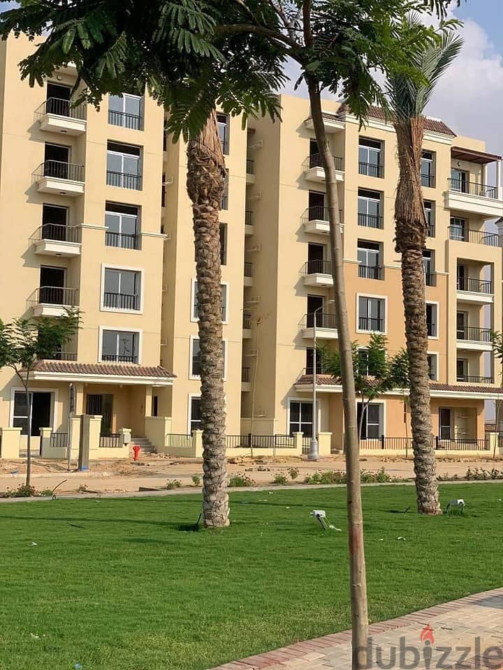 Apartment 132 nautical meters from all directions for sale in Sarai Compound next to Madinaty, with a huge discount on cash of 42% - you are the benef 3