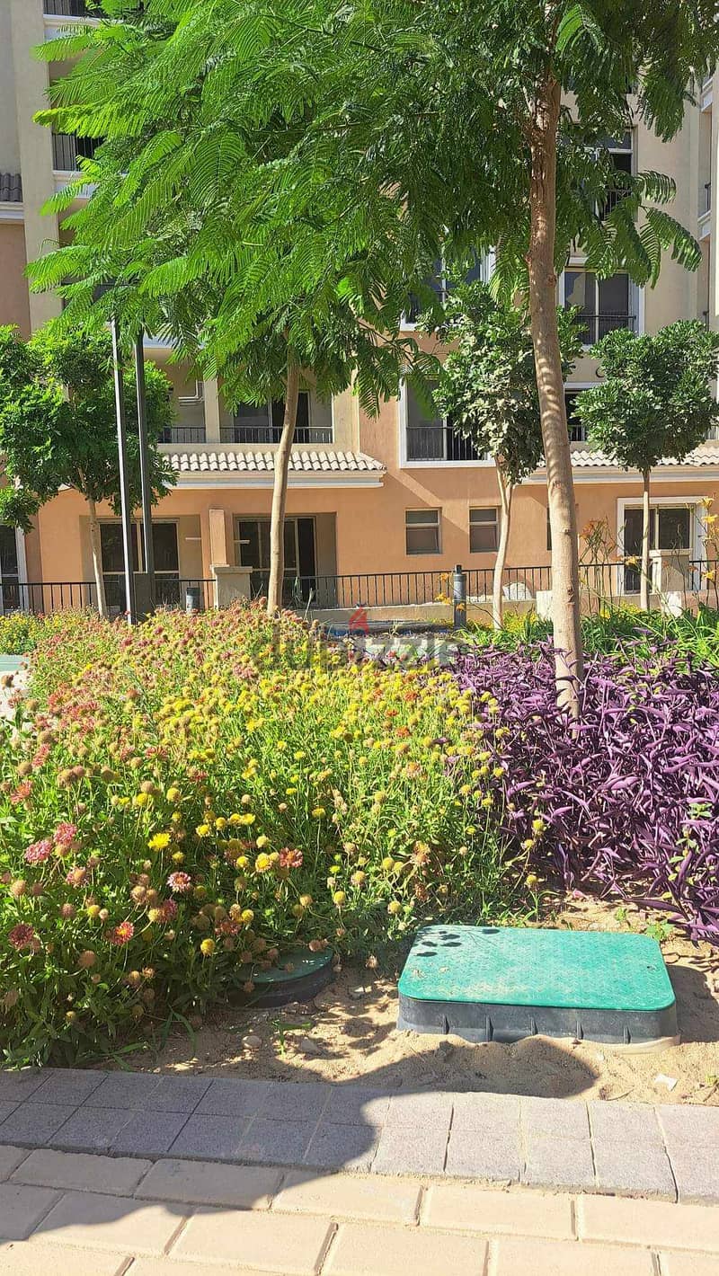 Apartment 132 nautical meters from all directions for sale in Sarai Compound next to Madinaty, with a huge discount on cash of 42% - you are the benef 9