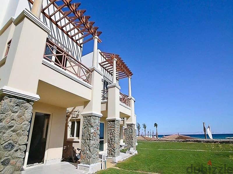 For 804,000 down payments, own a two-bedroom chalet sea view in Ain Sokhna, Blue Blue Village 2