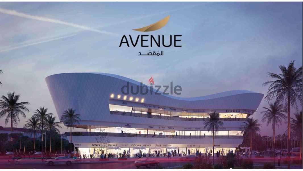 Delivery 2025 Ground Shop for sale with Discount at Avenue Mall Al maqsad New capital 3