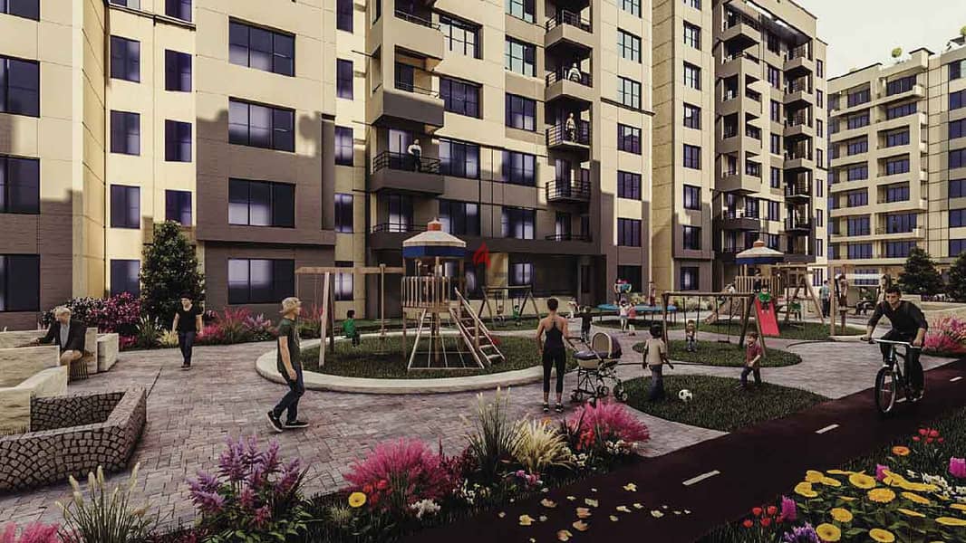 شقة مميزة  متشطبة بالكامل في العاصمة الإدارية الجديدة جاهزة للمعيانة  في اميز كمبوند Ramtan#  انشاءات تتخطى  85% 1