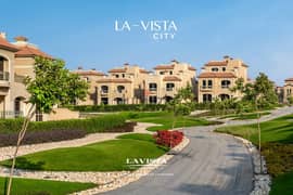 Townhouse for sale, ready to move , 240m in La Vista City, with the lowest down payment and installments over 5 years