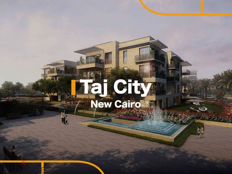 Misr City Company offers the Taj City project #an apartment in Misr City with a very special location in the heart of the Fifth Settlement 1