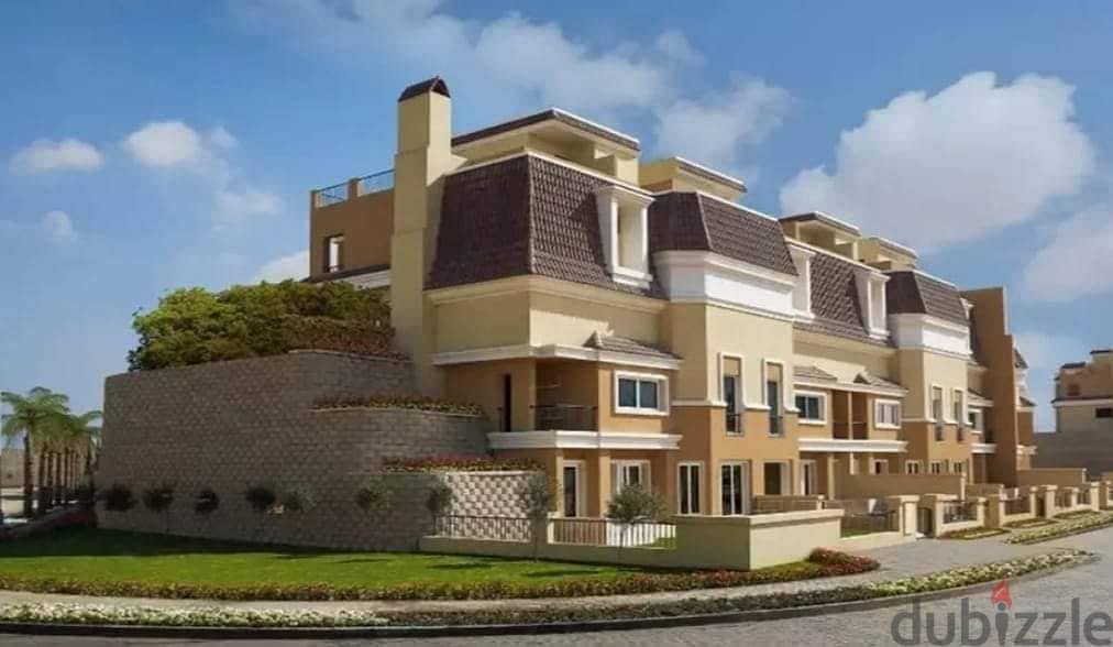 Villa for the price of an apartment in the most distinguished compound in New Cairo, Taj City, Egypt City 3