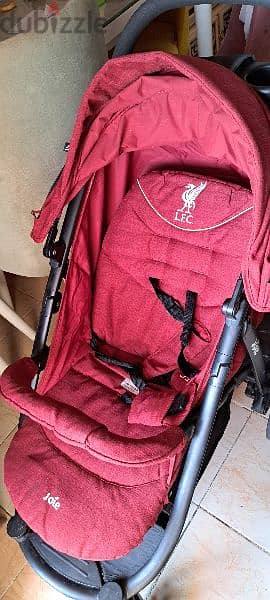 Joie عربة اطفال stroller الشهيرة اصدار ليفربول الحصرى استخدام ٦ شهور 12
