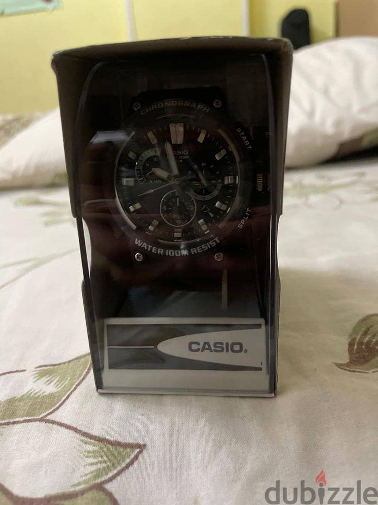 Casio Retrograde Chronograph Black 4