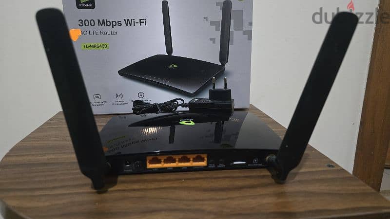 Etisalat Home 4G router,  راوتر اتصالات هوائي بدون خط ارضي 1