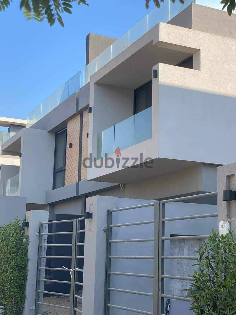 220 sqm villa, ready for inspection, for sale, immediate receipt, in La Vista, Shorouk, El Patio Prime Compound 8