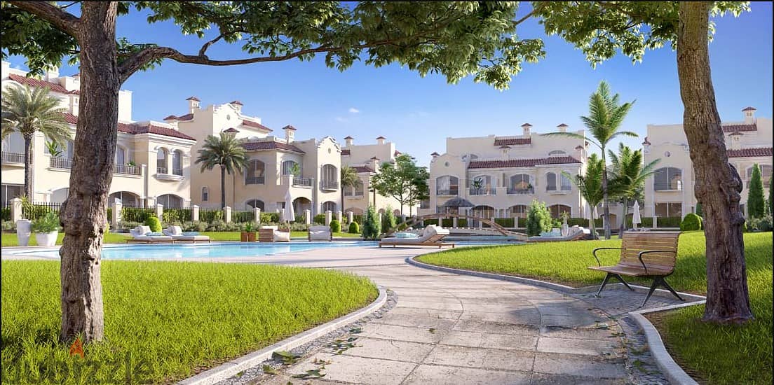 220 sqm villa, ready for inspection, for sale, immediate receipt, in La Vista, Shorouk, El Patio Prime Compound 10
