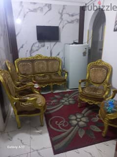 شقة مفروشة للايجار دور ارضي ٣ غرف نوم   طنطا شارع نجف الجامعة