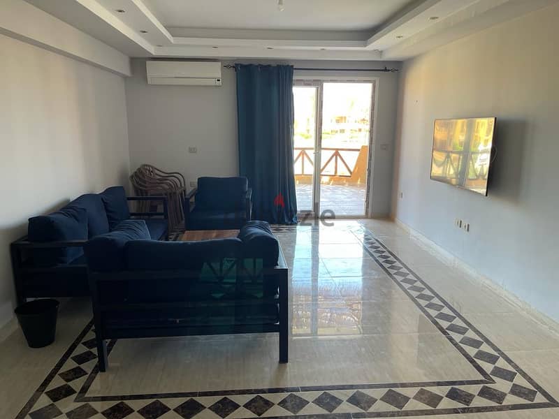Villa  403m with immediate delivery, facing north with a distinctive landscape view overlooking a swimming pool in Mountain View Sokhna 1. 7