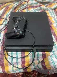 playstation4 with controller