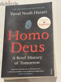 Homo Deus book for sale 0