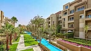 Apartment 179meter with full finishing, including air conditioning,  facing north view overlooking a distinctive landscape in Zed East, New Cairo