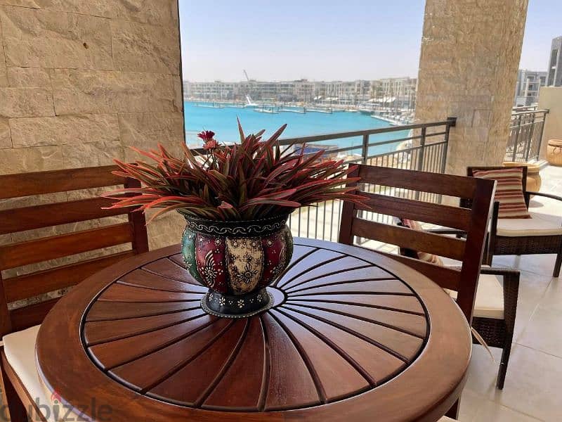 chaleh very luxury marina marassi sea view للايجار شاليه علي المارينا 6