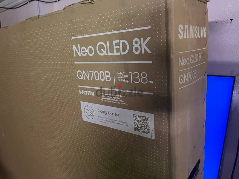 Samsung 55 QN700B 8K كالجديده 2