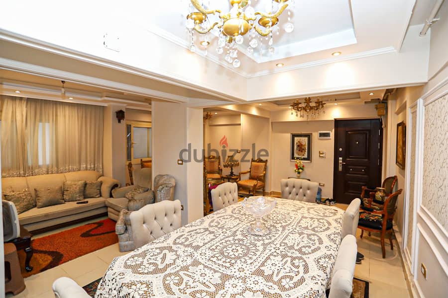 شقة للبيع في سموحة - 144 متر - خلف ميدان سيدي جابر مباشرة 7
