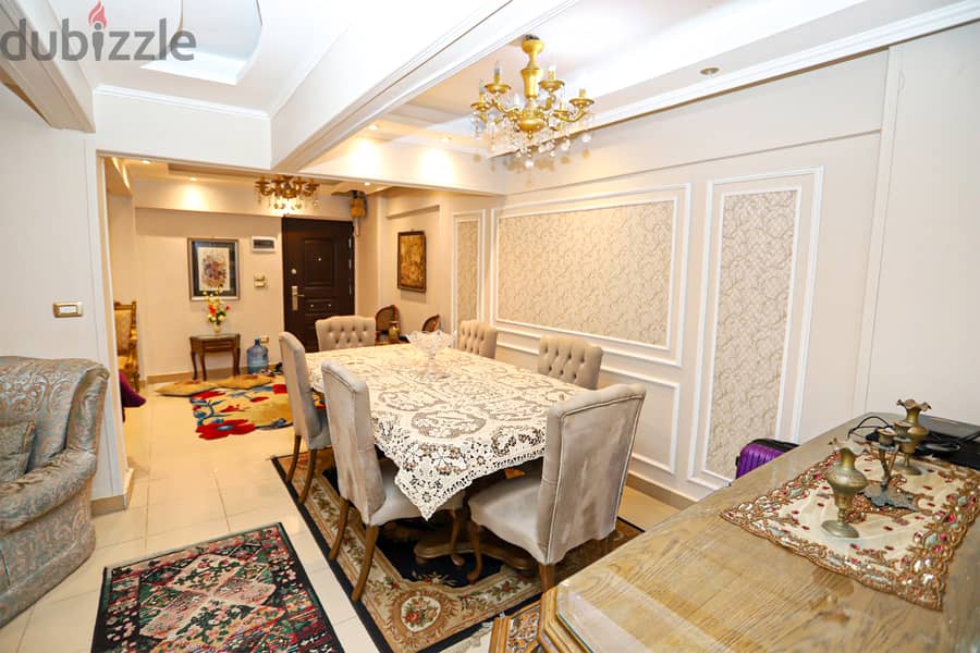 شقة للبيع في سموحة - 144 متر - خلف ميدان سيدي جابر مباشرة 9