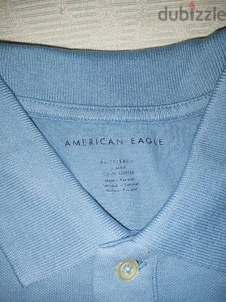 American eagle polo slim fit shirt original xs 1