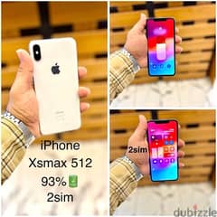 iPhone XSMAX 512 شرحتين