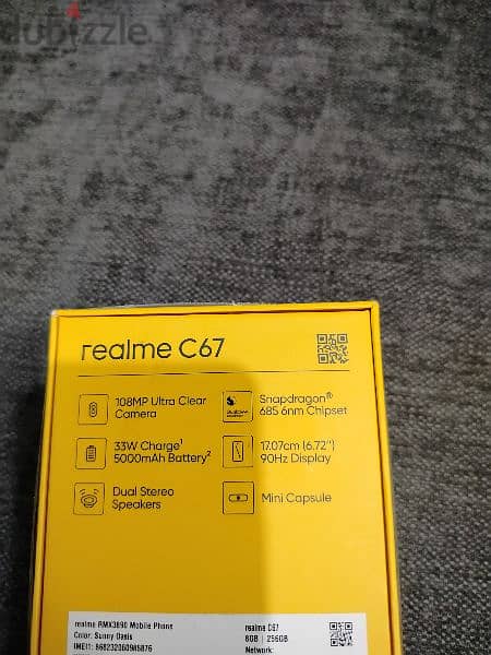 Realme c67  256 G 1