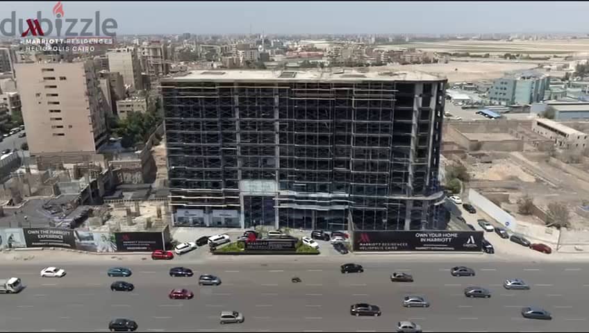 Apartment for sale with a 30% discount, fully finished with air conditioners, next to City Center Almaza Marriott Residences Heliopolis - Marriott Res 1