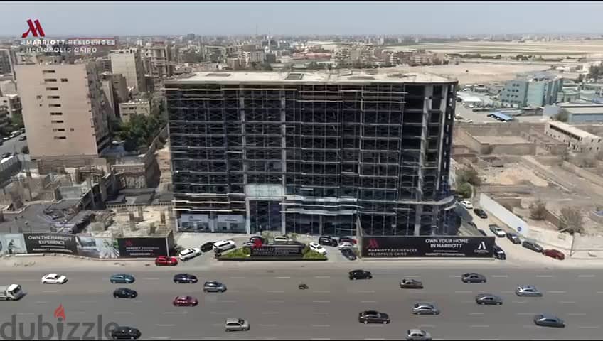 Distinctive apartment for sale in Marriott Residence Compound, fully finished, with air conditioners and kitchen only, with a 10% down payment 1