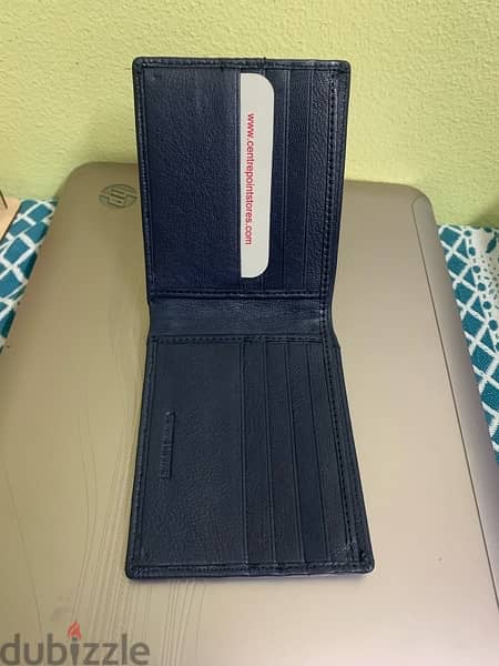 Lee cooper textured BI-fold leather wallet 2