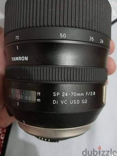 Tamron SP 24-70mm f/2.8 g2 di vc usd g2 zoom lens