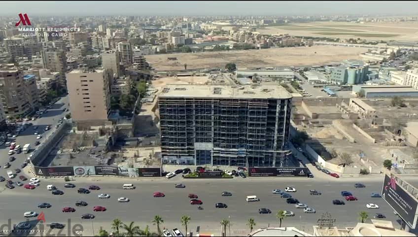 Own an apartment in the heart of Marriott Residence Compound Heliopolis, a distinctive location, next to City Center Marriott Residence Compound 3