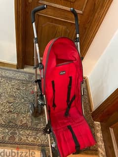 original Chicco London Red Passion Stroller Used