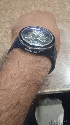 ساعة سويسرية ماركة سواتش جاية من برا 0