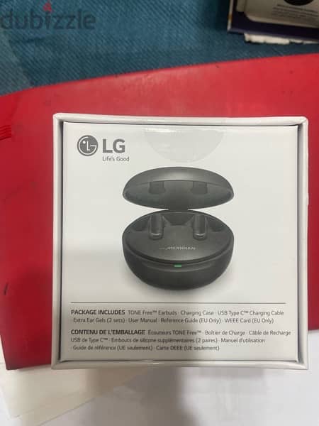 LG TONE-FP5 TONE Free True Wireless Bluetooth Earbuds FP5 2