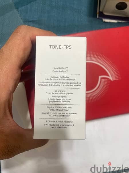 LG TONE-FP5 TONE Free True Wireless Bluetooth Earbuds FP5 3