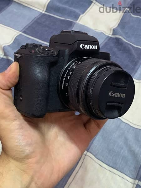 Canon M50 استخدام خفيف زي الجديده 3