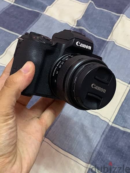 Canon M50 استخدام خفيف زي الجديده 4