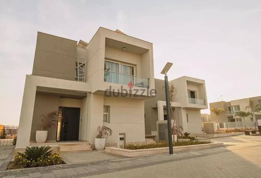 Townhouse Corner In Badya Palm Hills October Compound With Installments 0