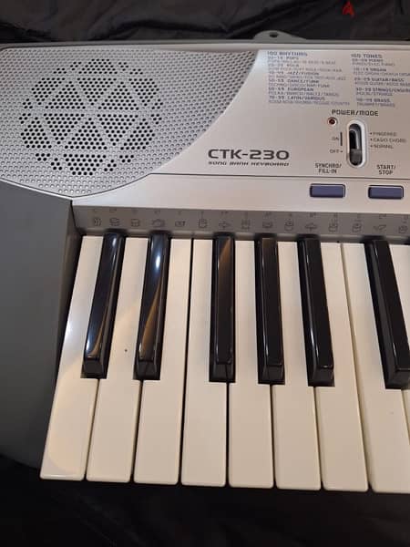 اورج / بيانو كاسيو موديل CTK-230 لم يستعمل اصلاً 1