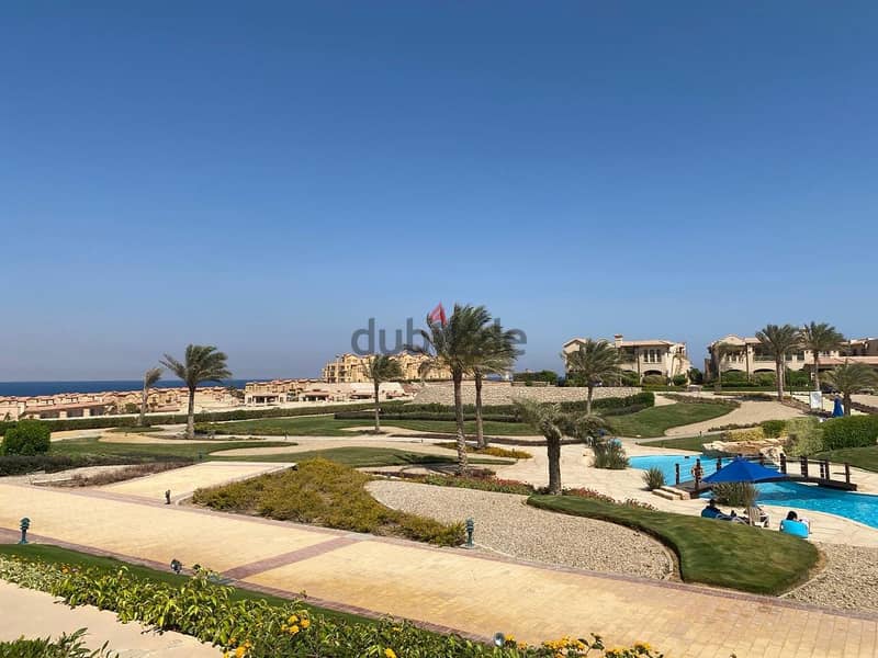 Without down payment and in installments over 7 years, own a 150m ground chalet with a sea, landscape and pools view in La Vista Topaz, Ain Sokhna. 5