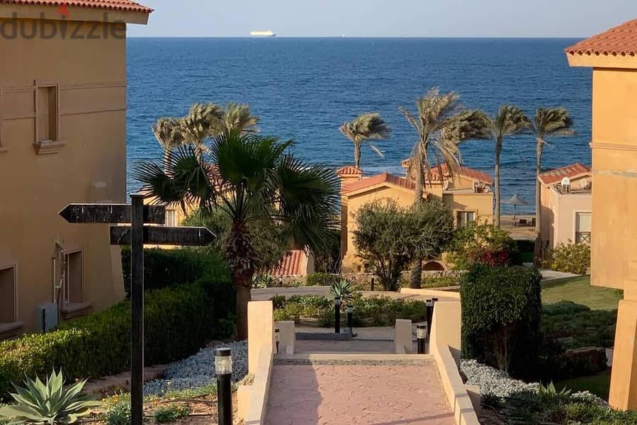 Without down payment and in installments over 7 years, own a 150m ground chalet with a sea, landscape and pools view in La Vista Topaz, Ain Sokhna. 7