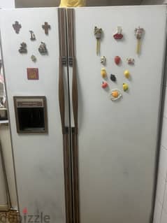 Two door fridge - admiral Duplex