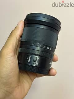 Lens nikkor 24-70 Z s line 0