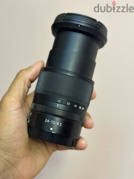 Lens nikkor 24-70 Z s line 2