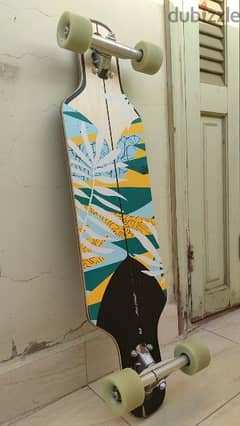 Skateboard - Longboard 100 Drop - Floral سكيتبورد