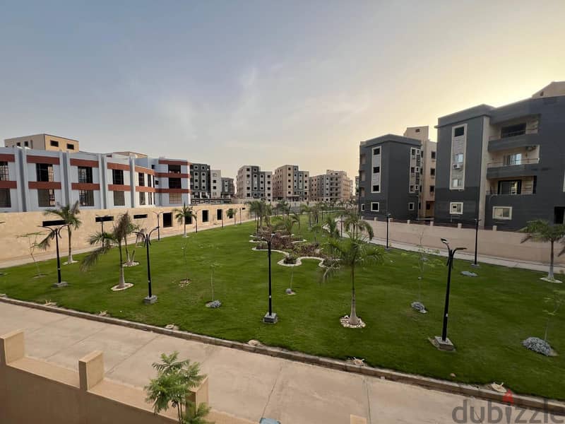 A 247 sqm apartment with a garden, fully finished and available for immediate delivery in Sefora Heights compound, Fifth Settlement. Pay 10% down paym 5