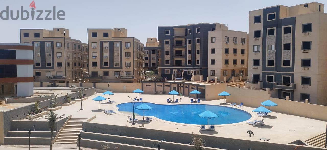 A 247 sqm apartment with a garden, fully finished and available for immediate delivery in Sefora Heights compound, Fifth Settlement. Pay 10% down paym 6