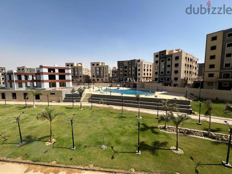 A 247 sqm apartment with a garden, fully finished and available for immediate delivery in Sefora Heights compound, Fifth Settlement. Pay 10% down paym 9