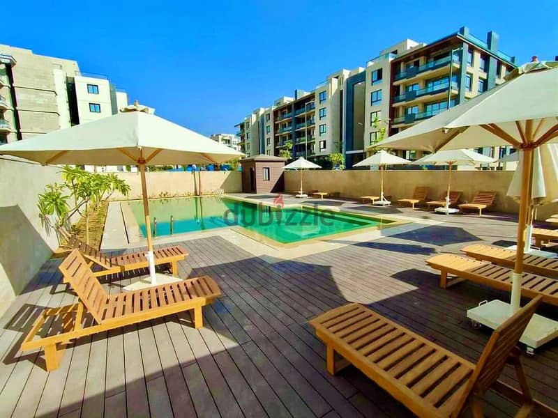 Hot Deal – PentHouse 3 beds – Pool View in AZAD newcairo beside Eastown – Delivered 1