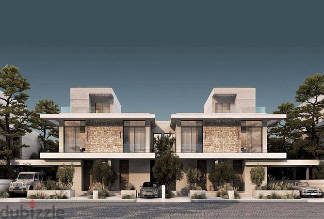 Finished townhouse villa for sale in Hills Of One New Zayed 200m with 8 installments   الشيخ زايد هيلز اوف وان 10
